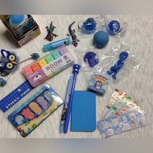 💙🩵Blue Kids Stationery and Toy Set